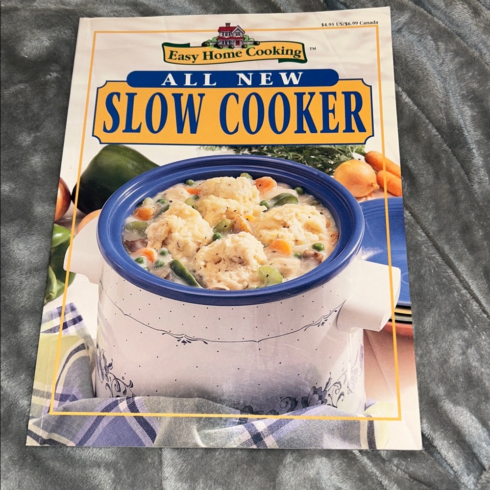 Easy Home Cooking All New Slow Cooker Cookbook, Paperback, 1999